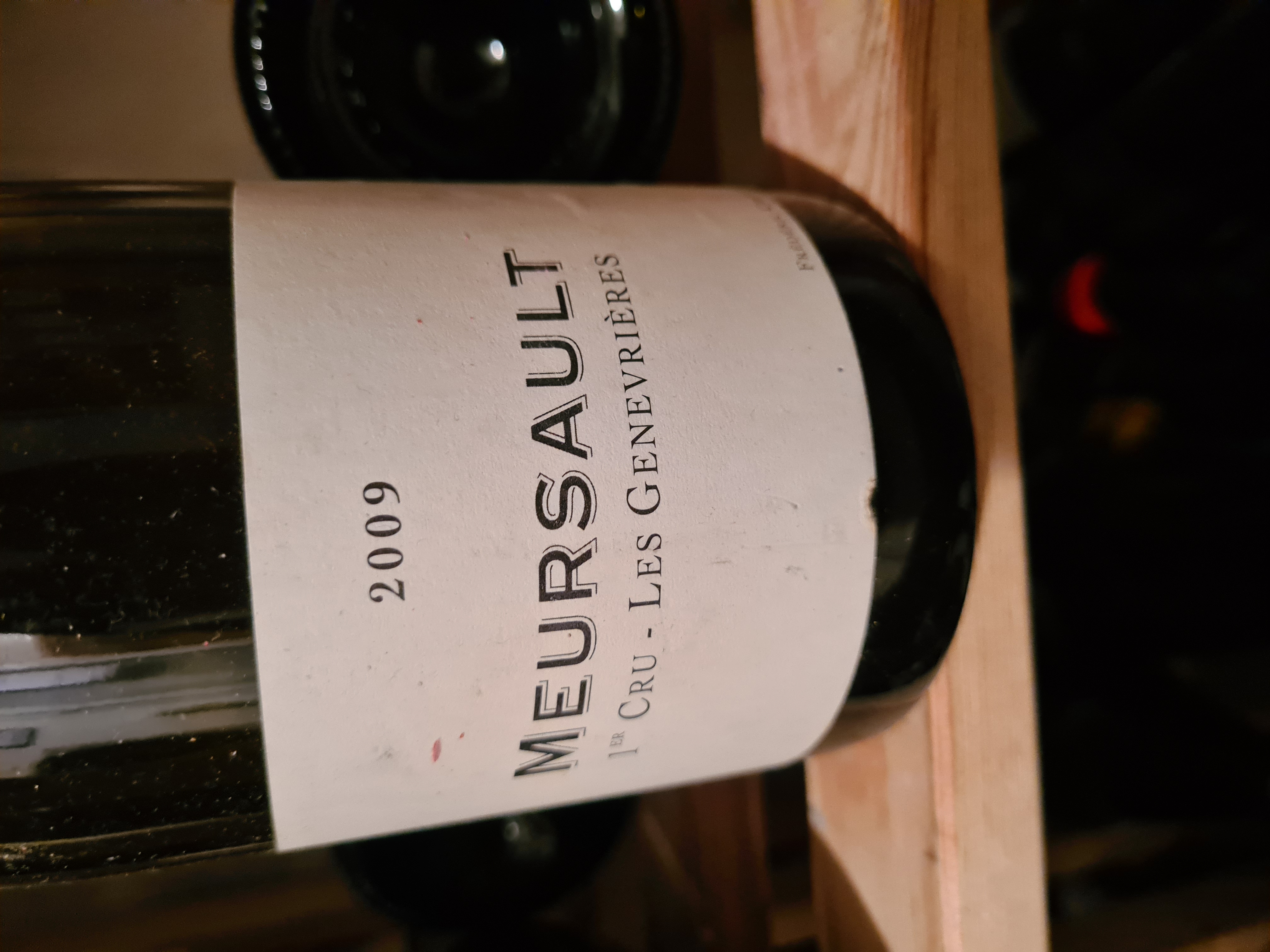 MEURSAULT PREMIER CRU LES GENÉVRIERES RUPTURE