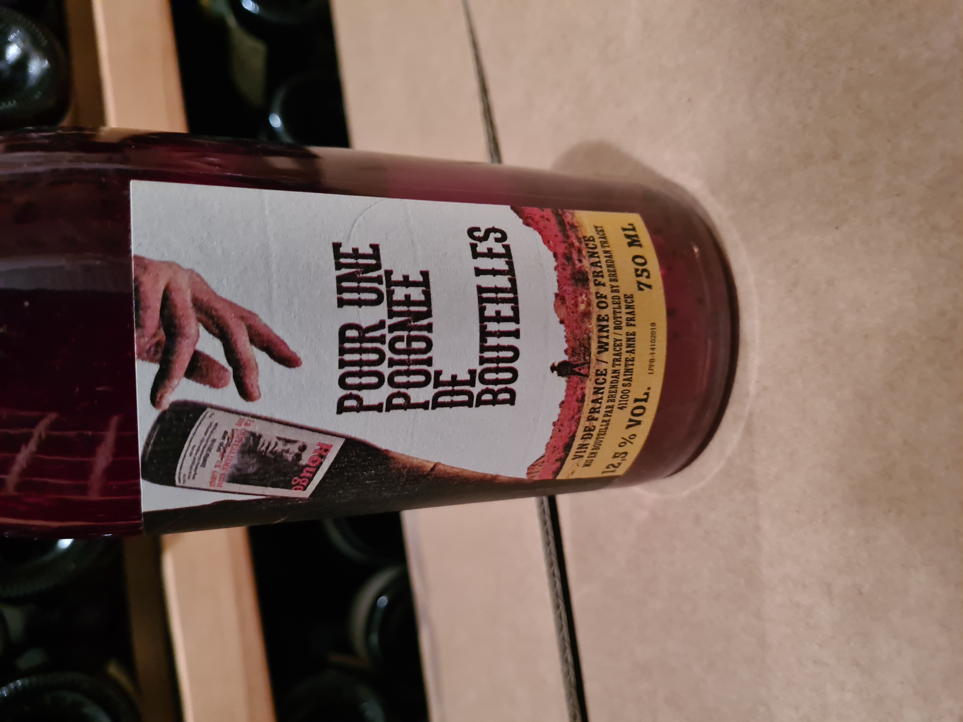 POUR UNE POIGNEE DE BOUTEILLES