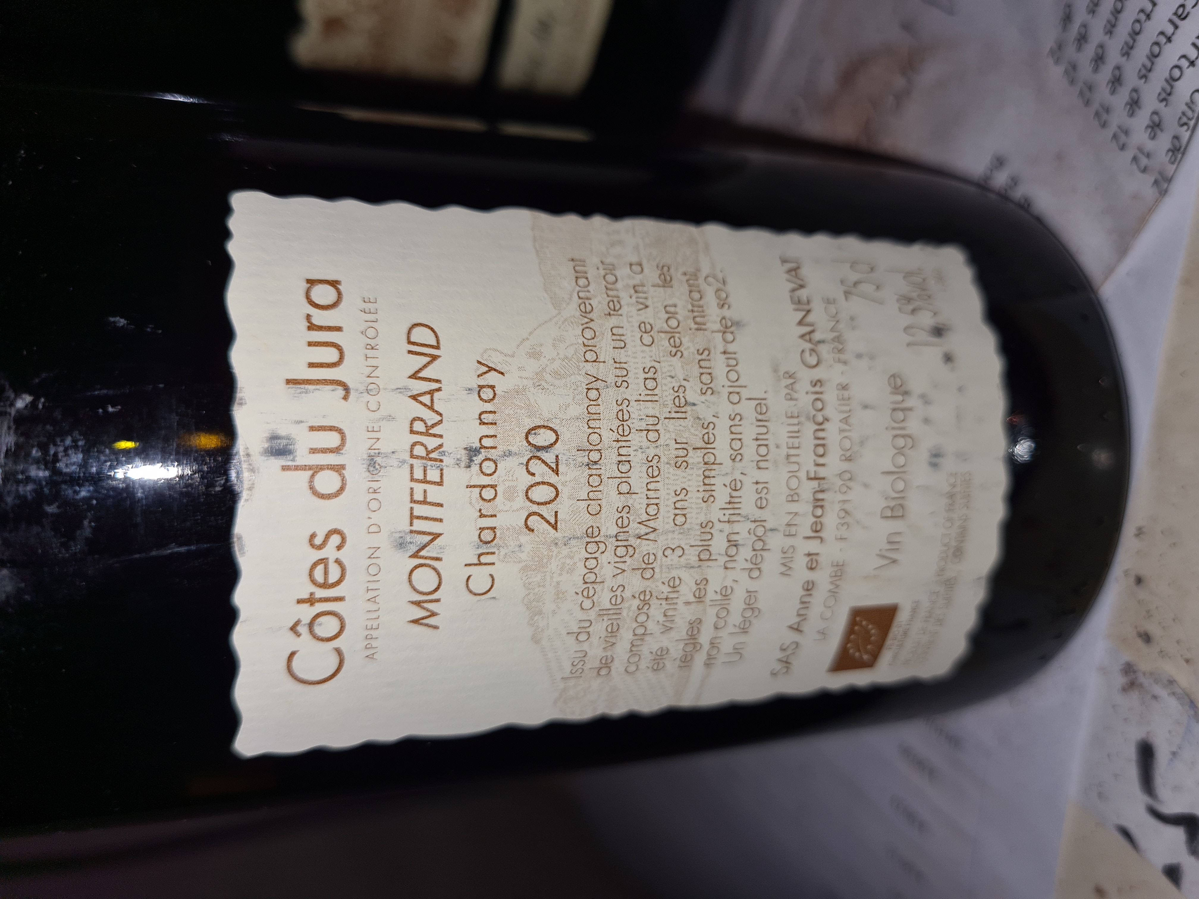 MONTFERRAND CHARDONNAY 2020